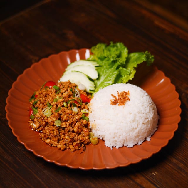 Num Prik Ong Over Rice.