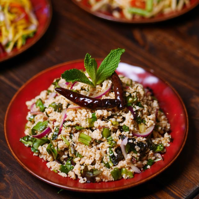 CR2. Larb Salad.