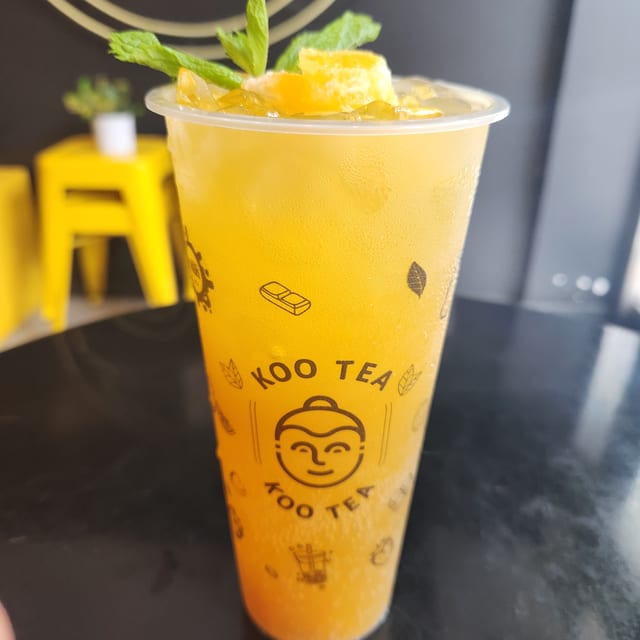 Mango Orange Soda 22 Oz.