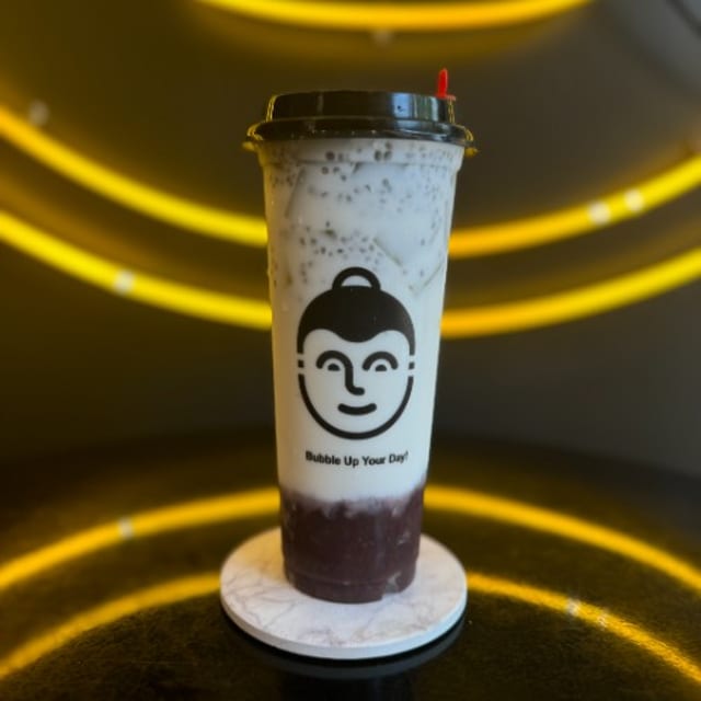 Thai Soy Milk With Basil Seed, Red Bean, Thai Tapioca.