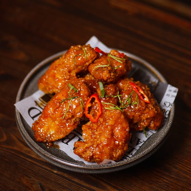 Sweet Chili Wings.