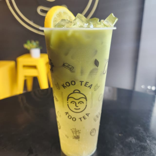 Matcha Lime Soda 22 Oz.